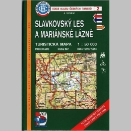 Slavkovský les a Mariánské lázně - mapa  KČT 02