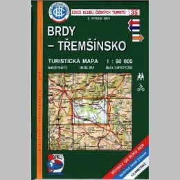 Brdy - Třemšínsko - mapa  KČT 35