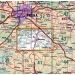 Benešovsko a Dolní posázaví - mapa  KČT 40 - 2