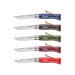 Nůž Opinel VRI N°08 Trekking s koženou šňůrkou barevný - 1