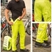 Kalhoty Mac Full zip Overtrousers - neonové - 2