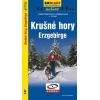 Krušné hory - lyžařská mapa