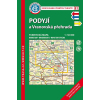 Podyjí - Vranovská přehrada - mapa KČT 81