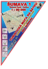 Mapa na šátku - Šumava 1 (Železná Ruda, Sušice)