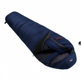 Spacák Prima Polar 800 200 - zkrácený, modrý, levý