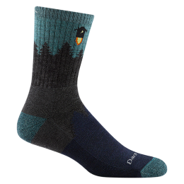 Darn Tough Number 2 Micro Crew Midweight with Cushion - L - Gray