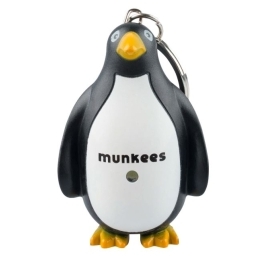 Munkees Přívěsek LED & Sound - Tučňák