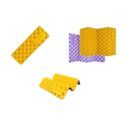 Skládací sedátko Bubbles Plus žlutá/fialová