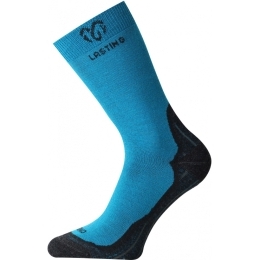 Ponožky Lasting Merino WHI modré