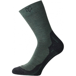 Ponožky Lasting Merino WHI khaki