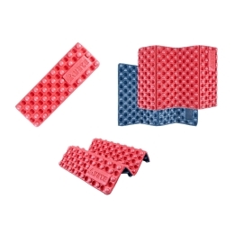 Skládací sedátko Bubbles Plus červená/modrá