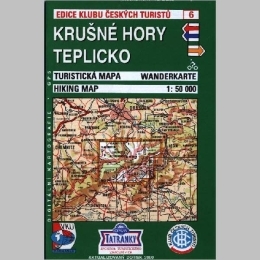 Krušné hory - Teplicko - mapa KČT 06