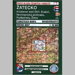 Žatecko - mapa  KČT 07