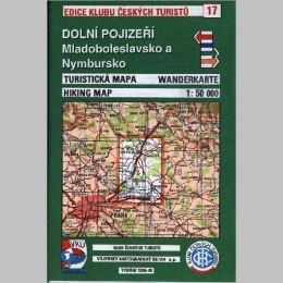 Dolní Pojizeří - mapa  KČT 17