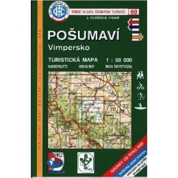 Pošumaví - Vimpersko - mapa  KČT 69