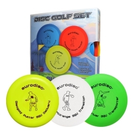 Eurodisc DiscGolf Set SQU 3 Discs