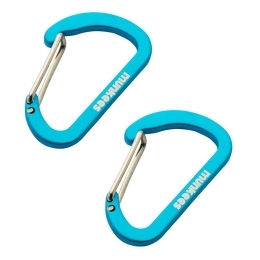 Munkees 2 ploché karabiny D - menší 40 mm