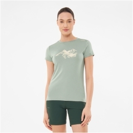 Dámské bambusové tričko Viking Bamboo Light Lady green