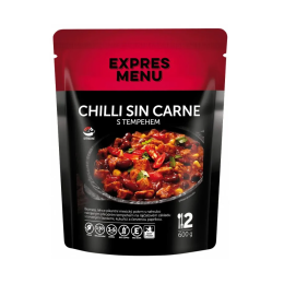 Chilli sin carne s tempehem