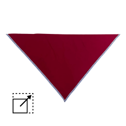 Šátek VÍNOVÝ pro rangers a rovery – VELKÝ