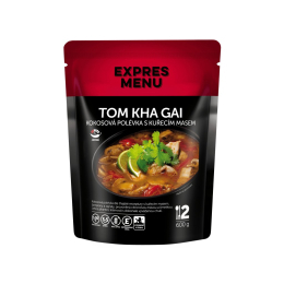 Tom Kha Gai – kokosová polévka s kuřecím masem