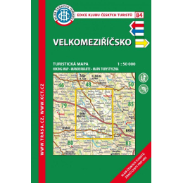 Velkomeziříčsko - mapa KČT 84