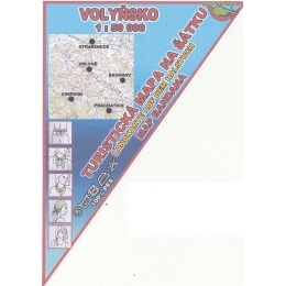 Mapa na šátku - Volyňsko