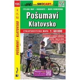 Cyklomapa Pošumaví - Klatovsko