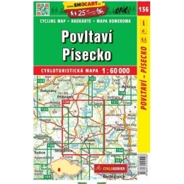 Cyklomapa Povltaví - Písecko