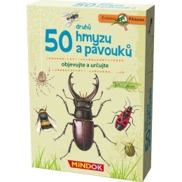 50 druhů hmyzu a pavouků