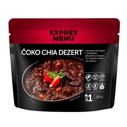 Čoko chia dezert
