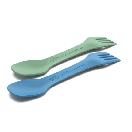 Sada 2 ks příboru GSI Outdoors Tekk Tandem Spork Set