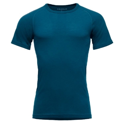 Pánské merino triko Devold Lauparen Base Flood