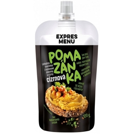Pomazánka cizrnová / Hummus s kořenovou zeleninou