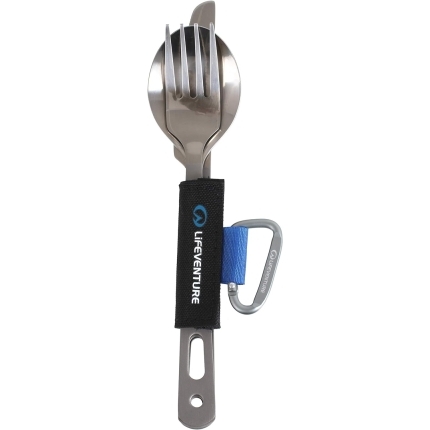 Příbory Lifeventure Titatanium Cutlery set