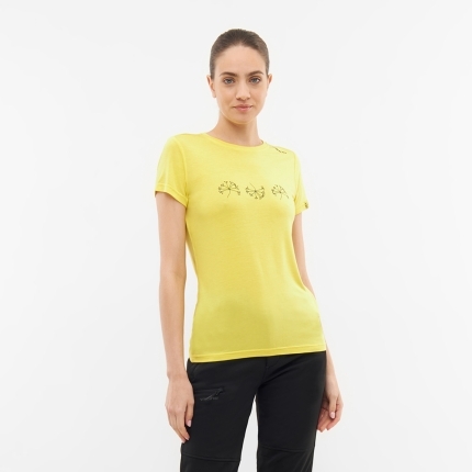 Dámské bambusové tričko Viking Bamboo Light Lady yellow
