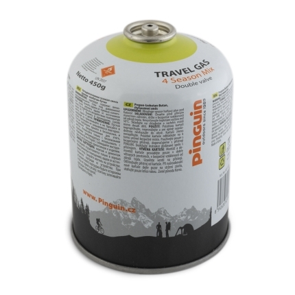 Plynová kartuše Pinguin Travel Gas 450g