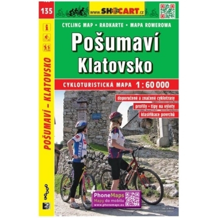 Cyklomapa Pošumaví - Klatovsko