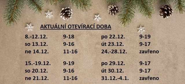 vánoční otevíračka