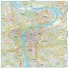 Mapa na šátku - Praha - 2