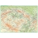 Mapa na šátku - Česká Republika - 2